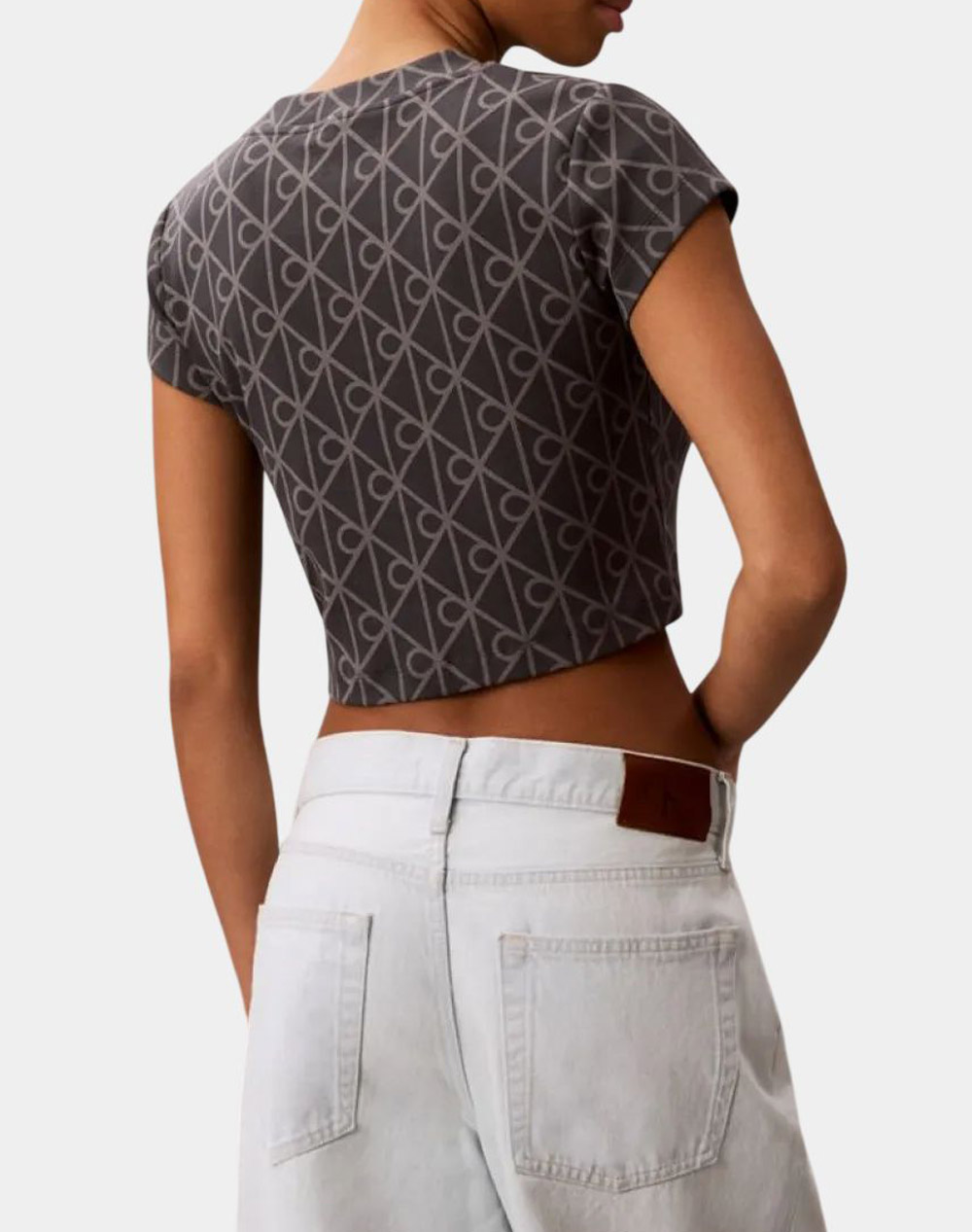 CALVIN KLEIN JEANS A- MONOLOGO BABY TEE