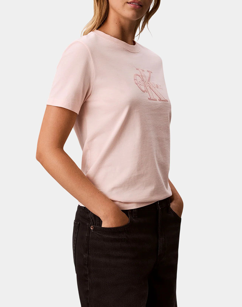CALVIN KLEIN JEANS SS BABY TERRY HERO MONOLOGO TEE