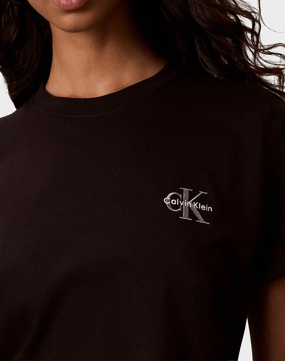 CALVIN KLEIN JEANS SS BOXY LEFT CHEST MONOLOGO TEE