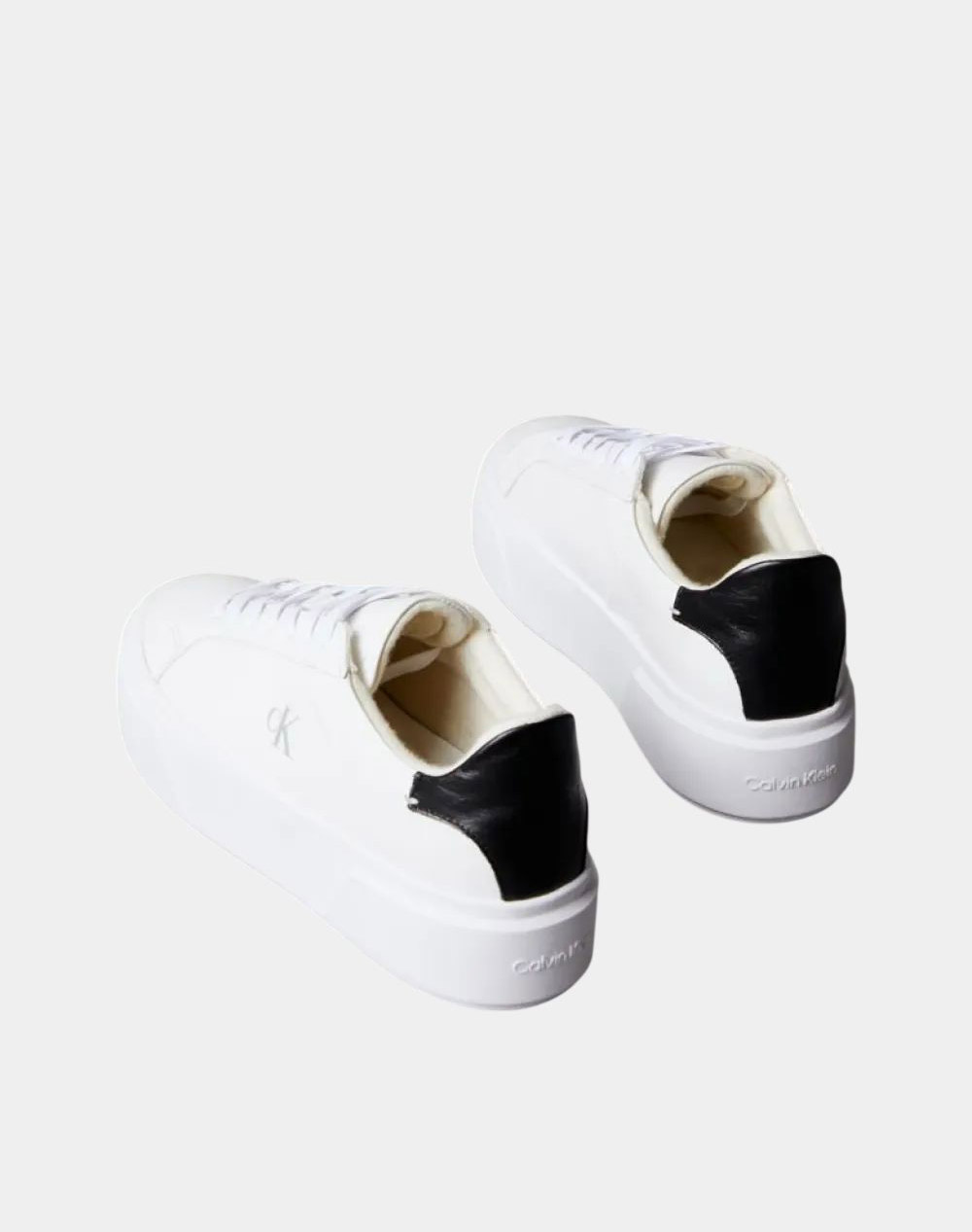 CALVIN KLEIN JEANS FLATFORM LACE UP LTH MG