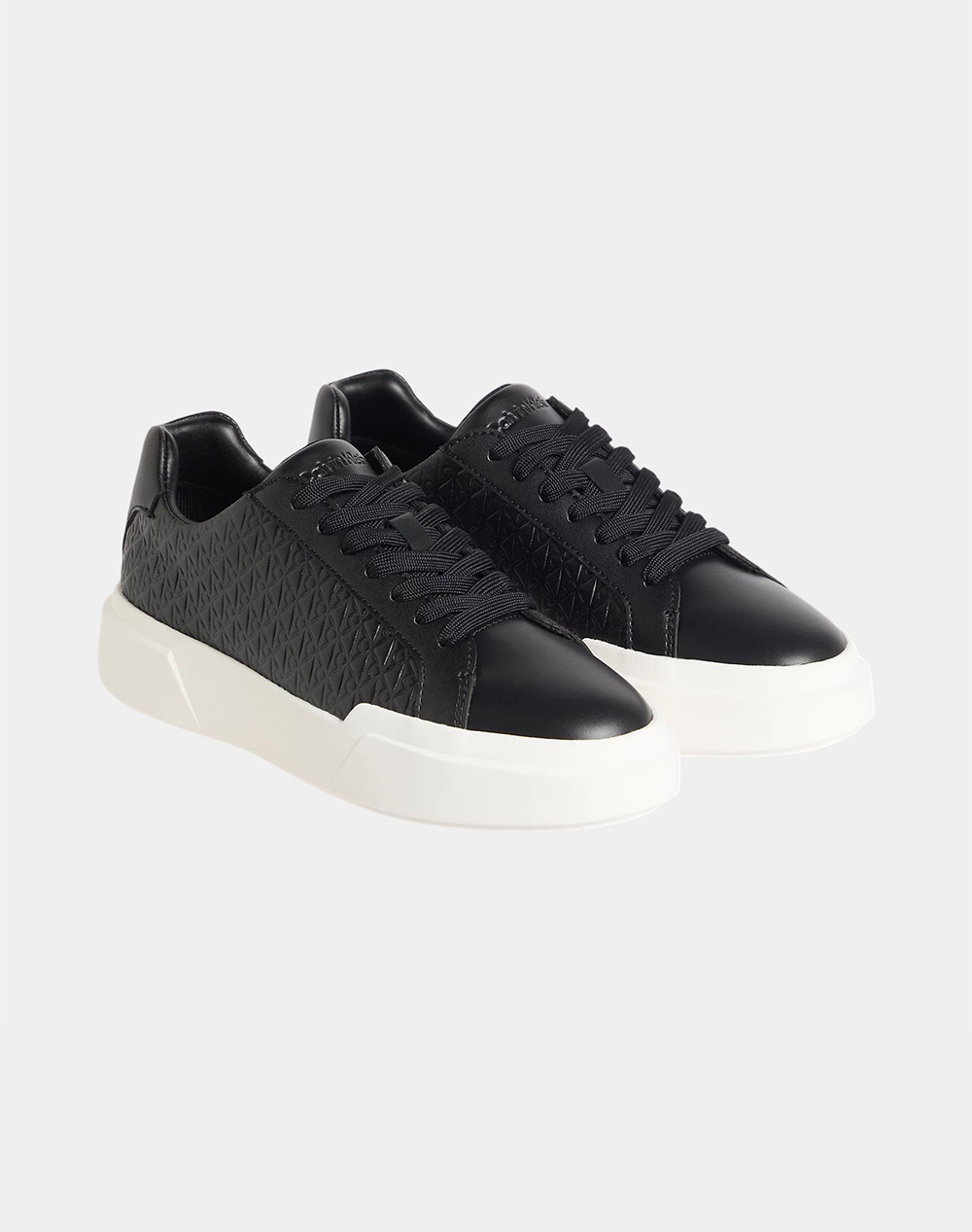 CALVIN KLEIN JEANS CHUNKY CUPSOLE LACEUP LTH AOP