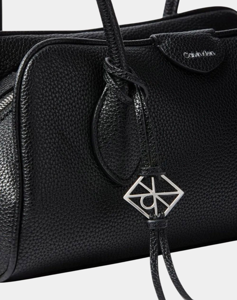 CALVIN KLEIN JEANS EMBLEM TRIO PEBBLE SHOULDER BAG
