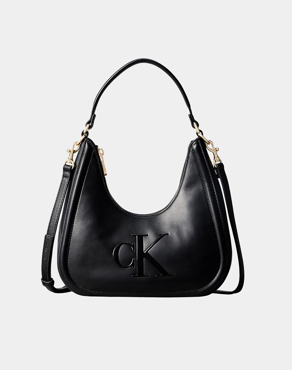 CALVIN KLEIN JEANS BOLD CK SMALL CRESCENT BAG