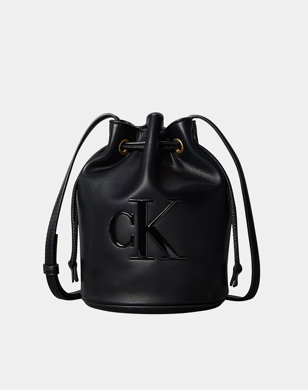 CALVIN KLEIN JEANS BOLD CK SMALL BUCKET BAG