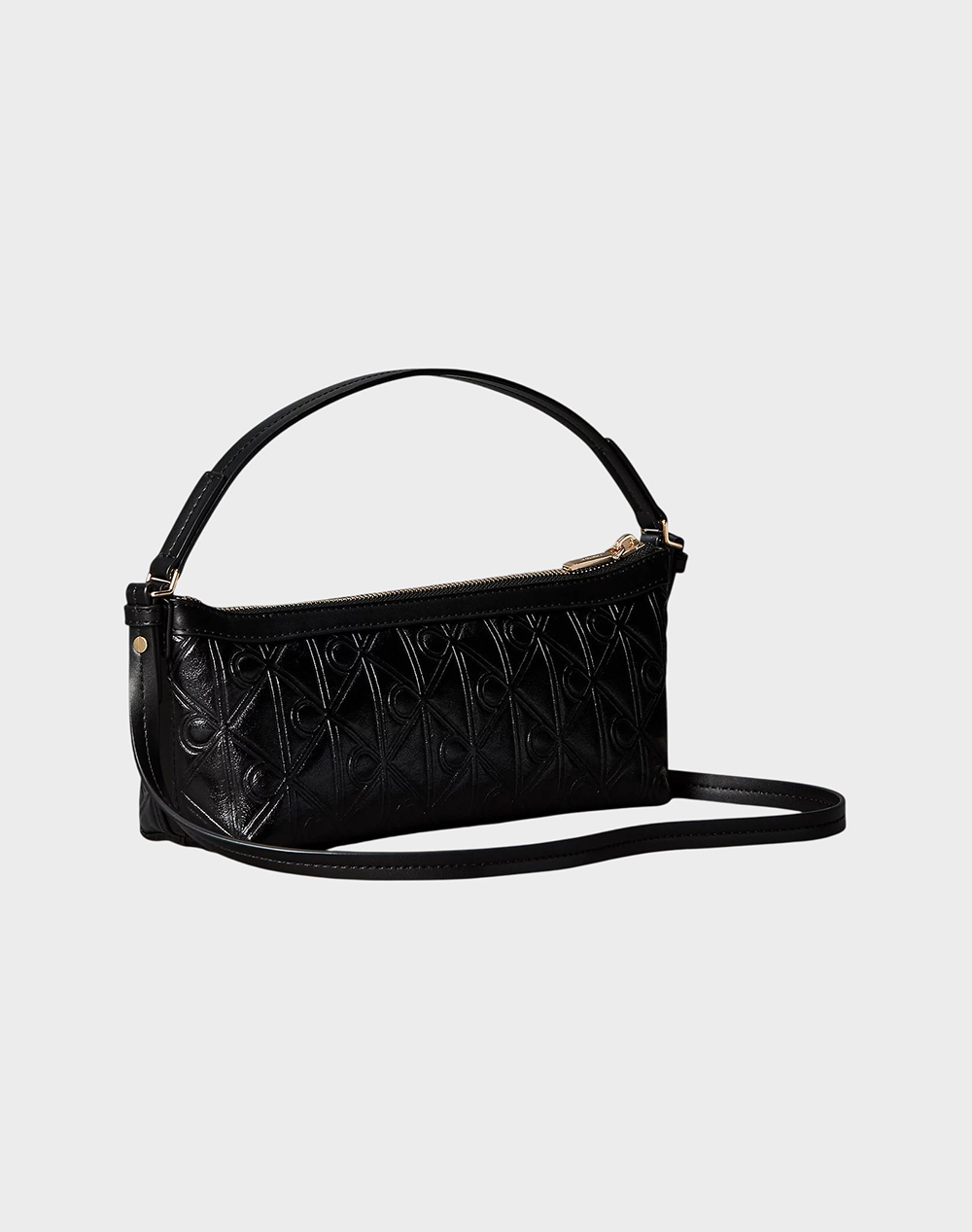 CALVIN KLEIN JEANS EMBLEM AOP DEBOSSED ELONGATED