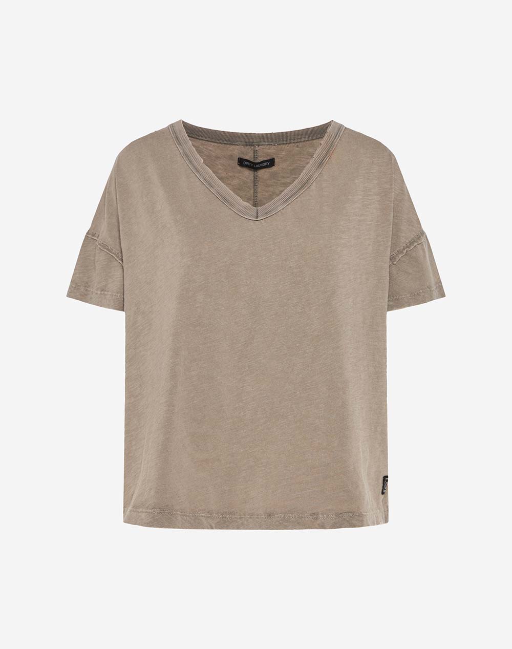 DIRTY LAUNDRY OVERSIZED V-NECK T-SHIRT