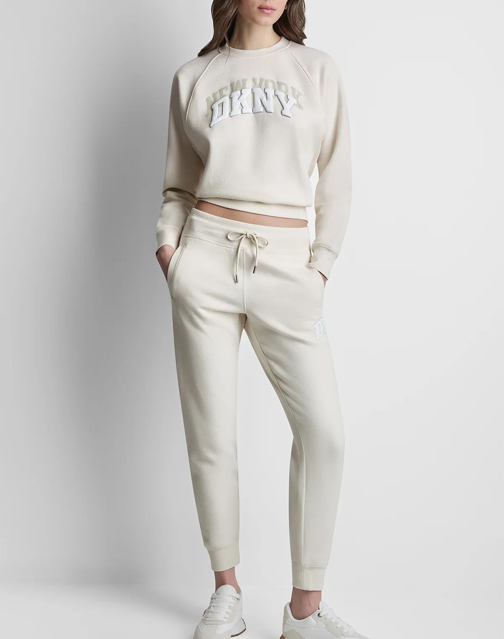 DKNY DP6P3896 LOGO СПОРТЕН ПАНТАЛОН DKNY