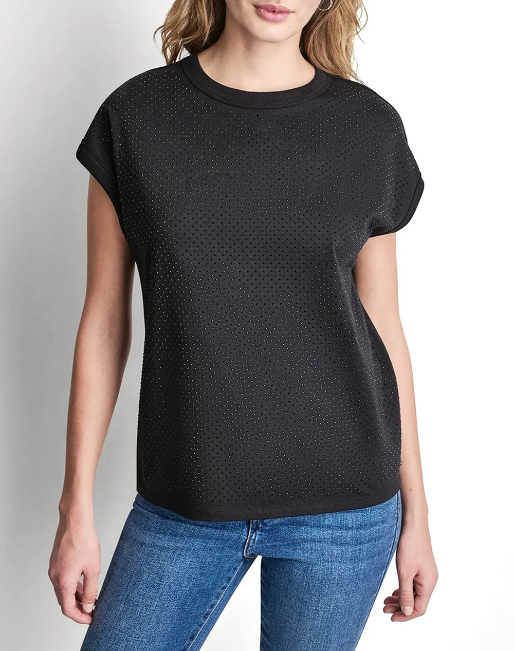 DKNY DJ6T1772 ТЕНИСКА С КЪС РЪКАВ DKNY