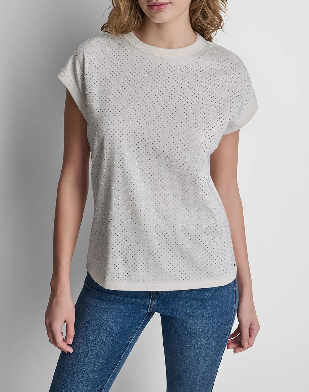 DKNY DJ6T1772 ТЕНИСКА С КЪС РЪКАВ DKNY