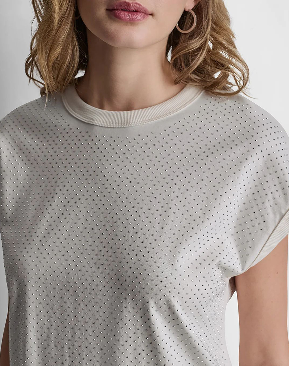 DKNY DJ6T1772 ТЕНИСКА С КЪС РЪКАВ DKNY