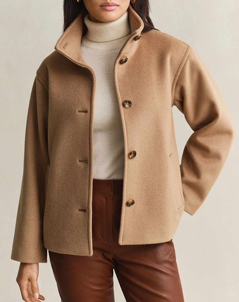 GANT ЯКЕ WOOL BLEND JACKET