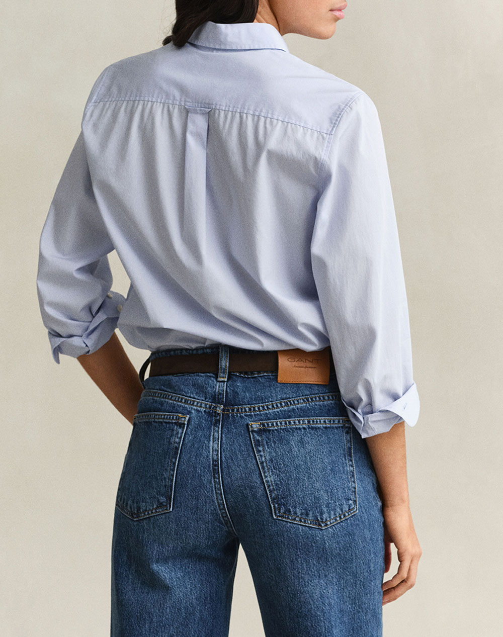 GANT РИЗА С ДЪЛЪГ РЪКАВ REG POPLIN SHIRT