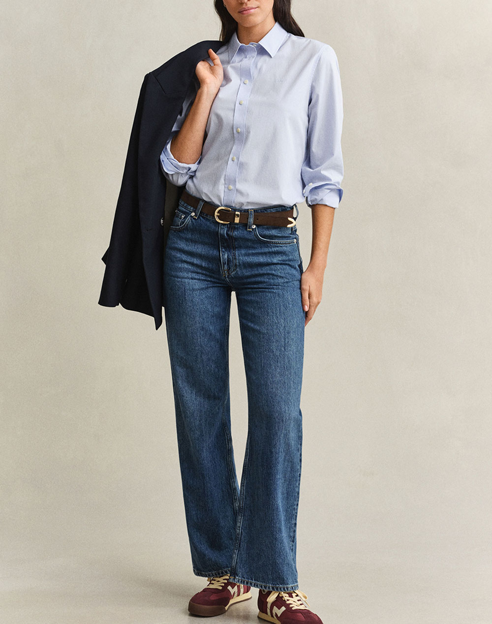 GANT РИЗА С ДЪЛЪГ РЪКАВ REG POPLIN SHIRT