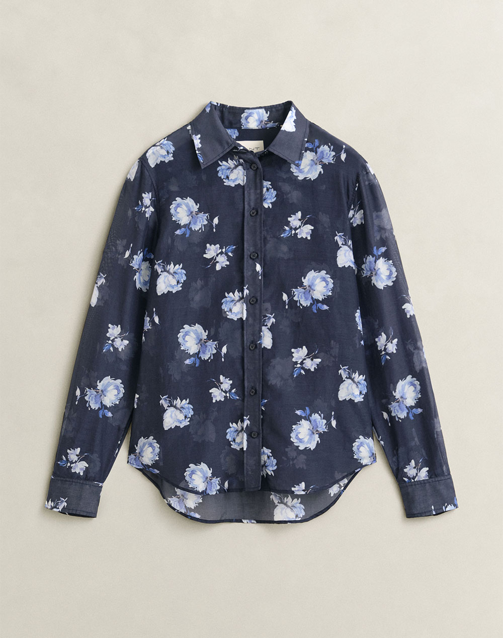 GANT РИЗА С ДЪЛЪГ РЪКАВ REG FLORAL PRINT CTN SILK LS SHIRT