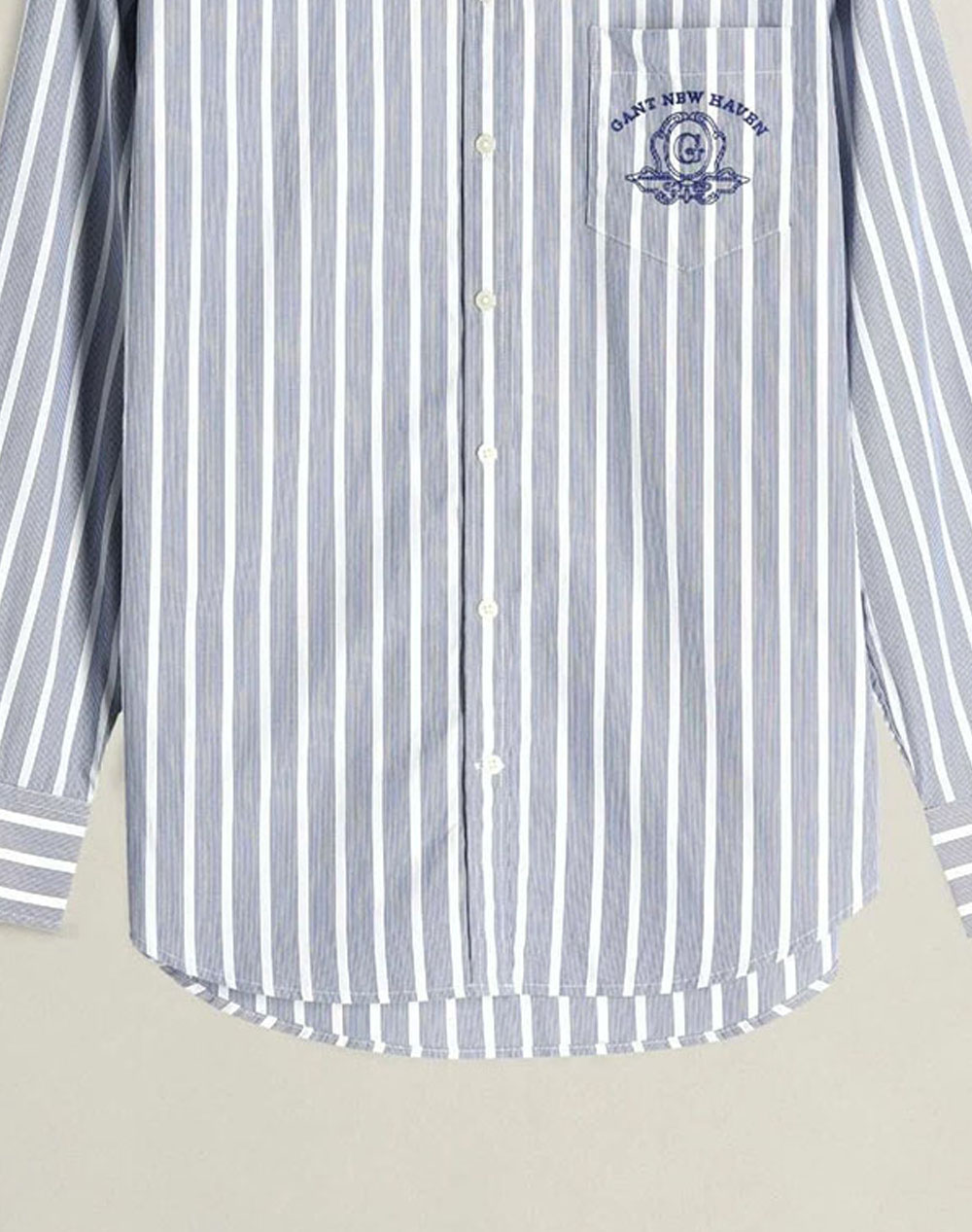 GANT РИЗА С ДЪЛЪГ РЪКАВ REL CLASSIC POPLIN GRAPHIC SHIRT