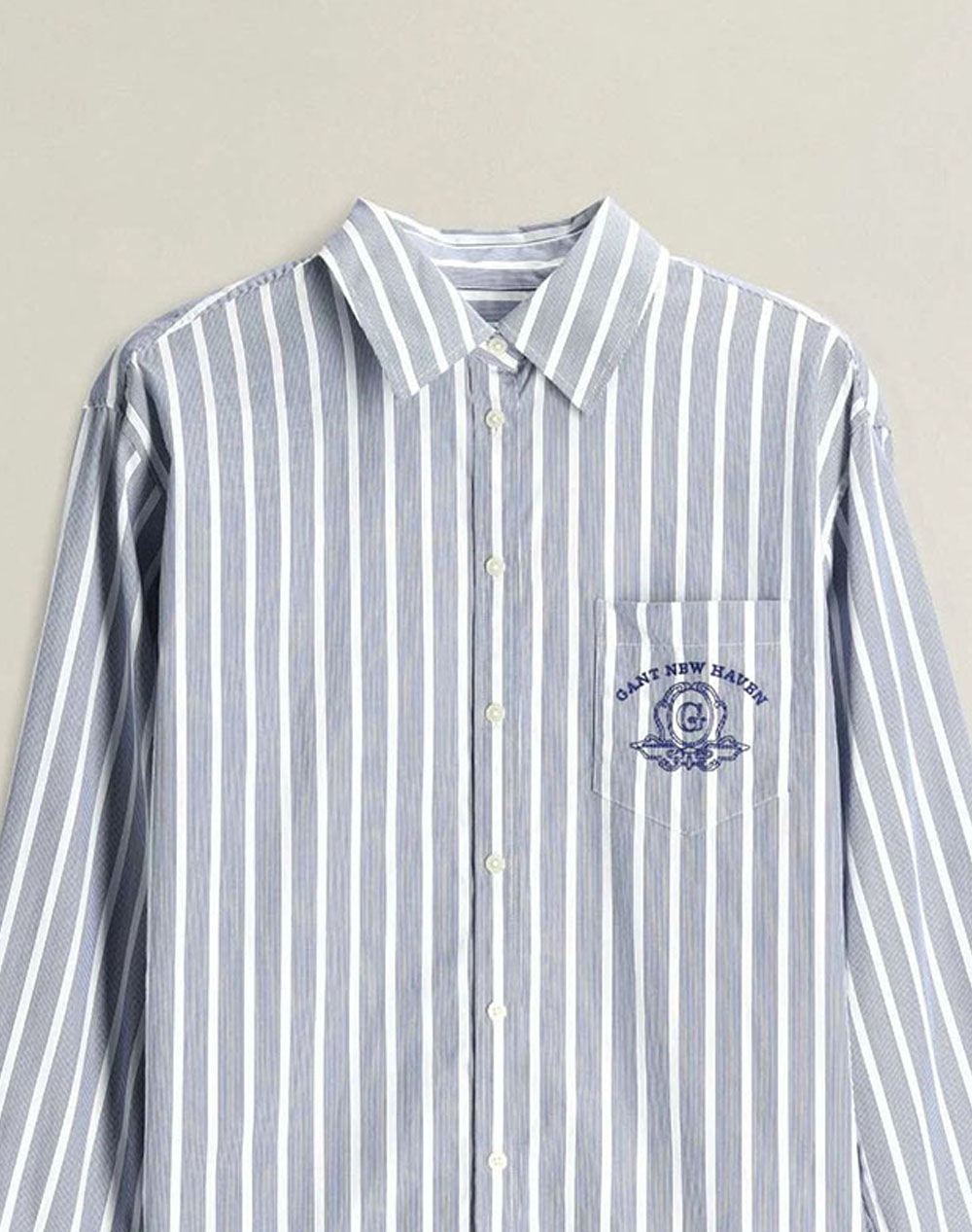 GANT РИЗА С ДЪЛЪГ РЪКАВ REL CLASSIC POPLIN GRAPHIC SHIRT