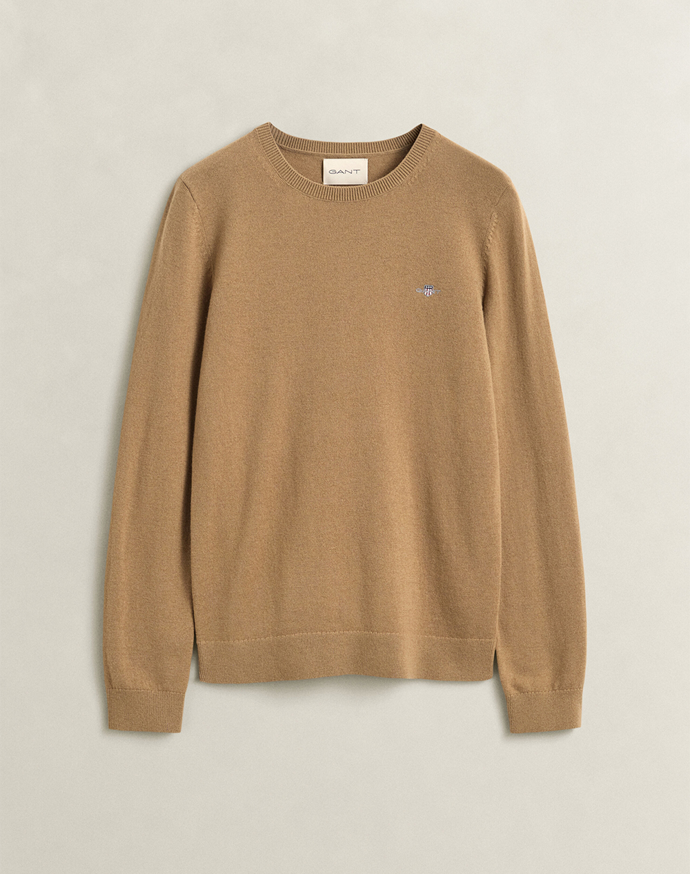 GANT ПУЛОВЕР С ДЪЛГИ РЪКАВИ WOOL COTTON C-NECK