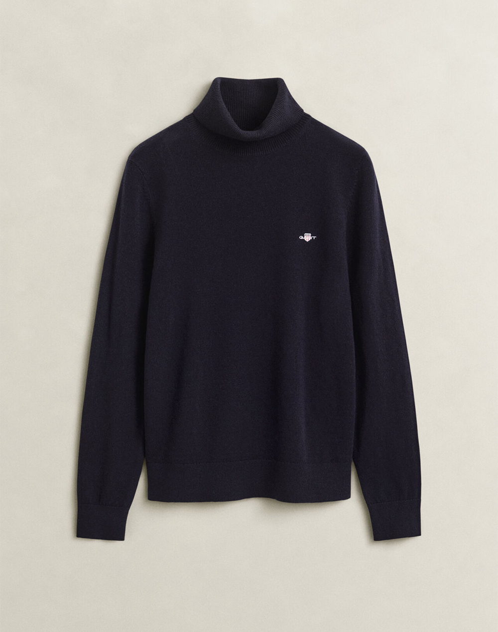 GANT ПУЛОВЕР С ДЪЛЪГ РЪКАВ WOOL COTTON TURTLENECK