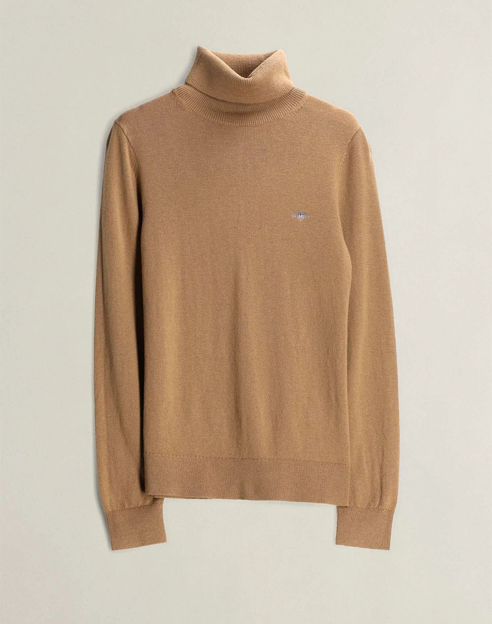 GANT ПУЛОВЕР С ДЪЛЪГ РЪКАВ WOOL COTTON TURTLENECK