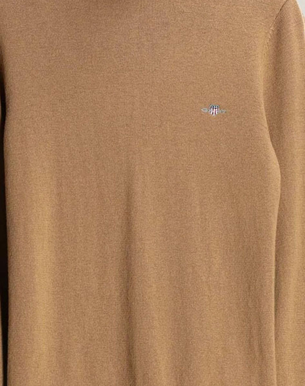 GANT ПУЛОВЕР С ДЪЛЪГ РЪКАВ WOOL COTTON TURTLENECK
