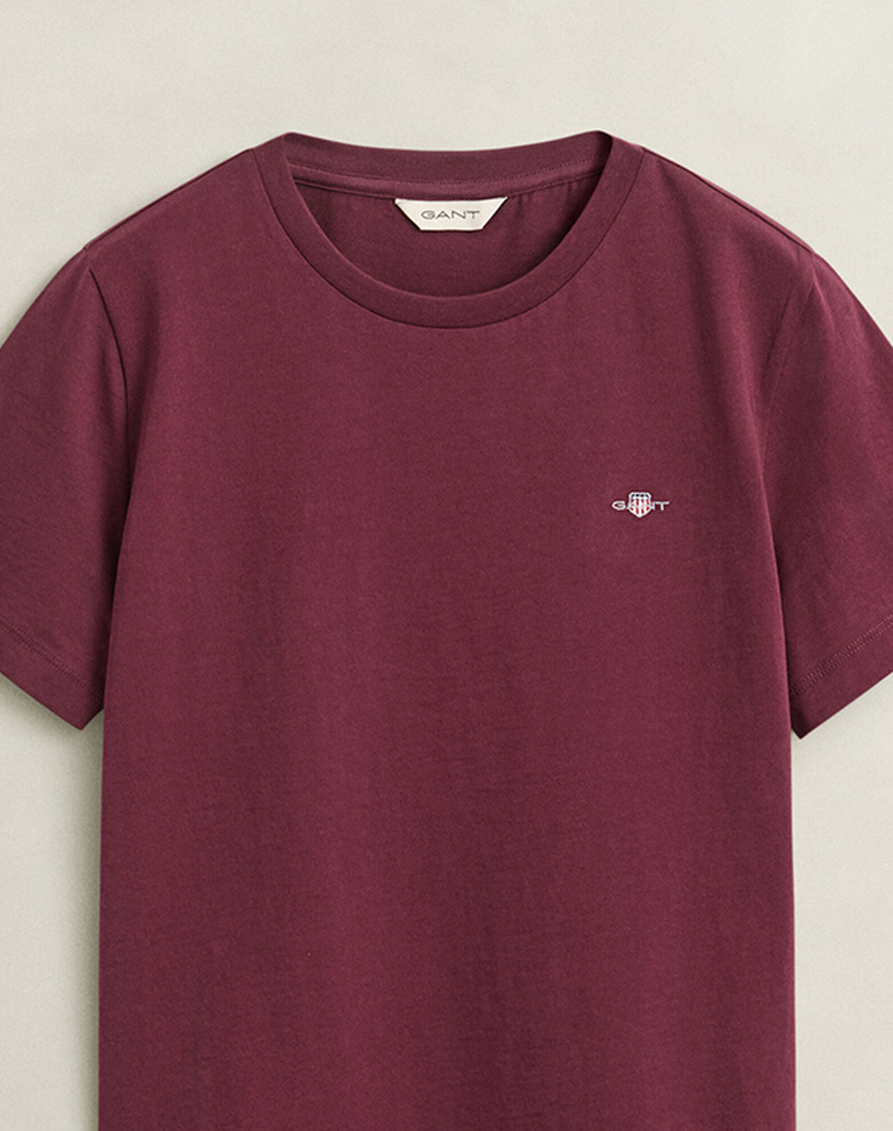 GANT БЛУЗА С КЪС РЪКАВ REG SHIELD SS T-SHIRT