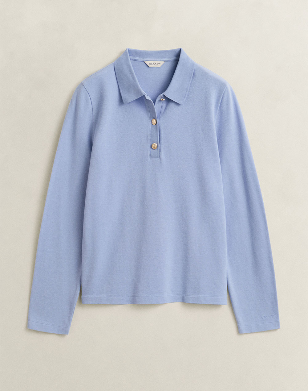 GANT БЛУЗА С ДЪЛЪГ РЪКАВ REG LS POLO PIQUE