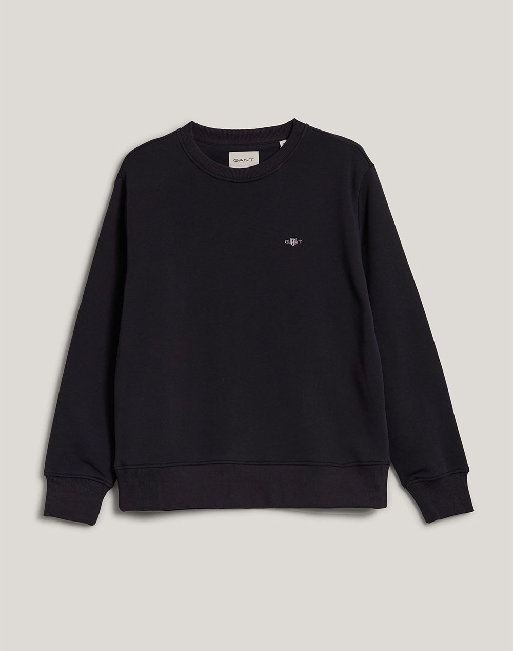 GANT СУИТШЪРТ С ДЪЛЪГ РЪКАВ SHIELD C-NECK SWEAT