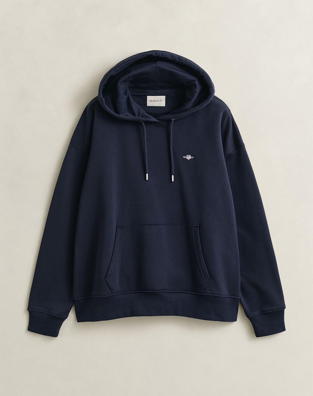GANT СУИТШЪРТ С ДЪЛЪГ РЪКАВ SHIELD HOODIE
