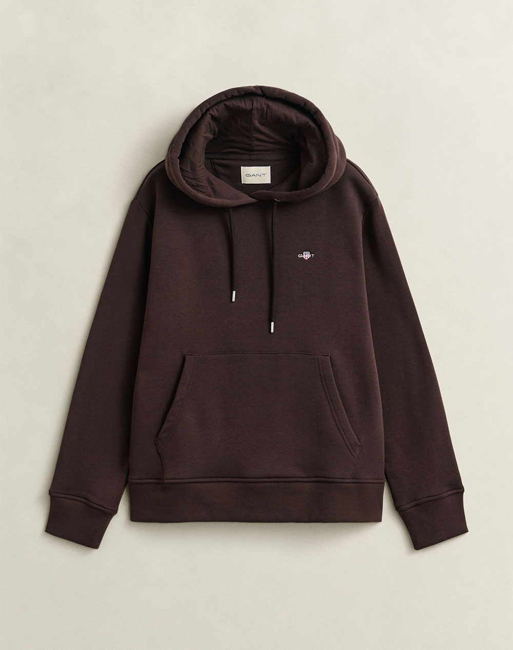 GANT СУИТШЪРТ С ДЪЛЪГ РЪКАВ SHIELD HOODIE