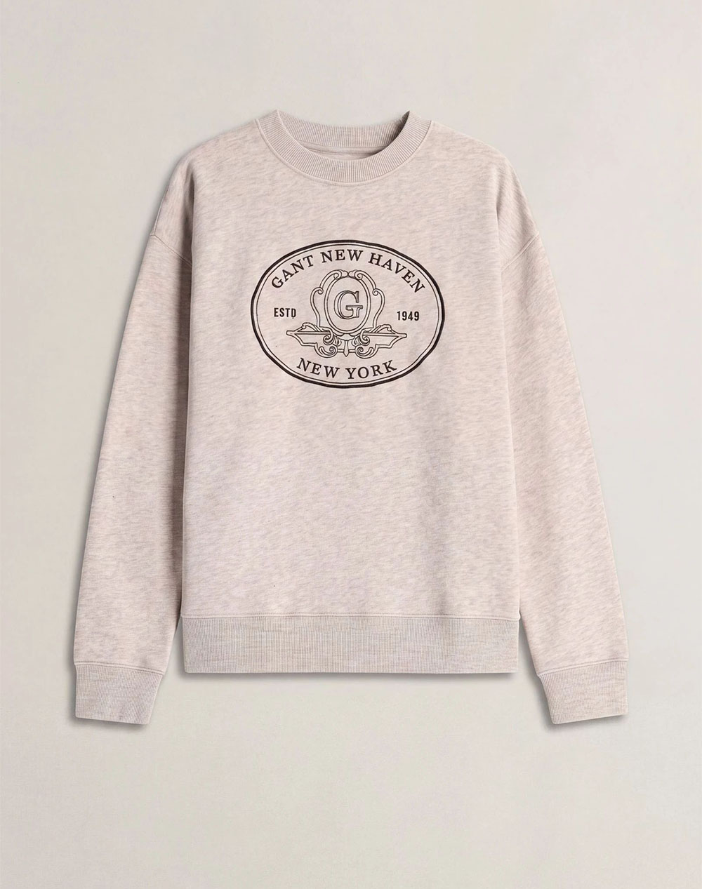 GANT СУИТШЪРТ С ДЪЛЪГ РЪКАВ GRAPHIC C-NECK SWEAT