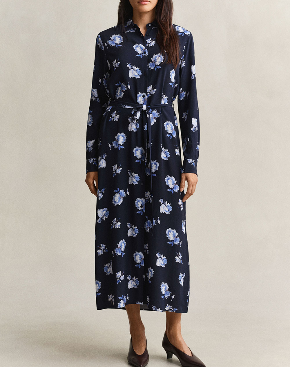 GANT РОКЛЯ FLORAL PRINTED FLUID SHIRT DRESS