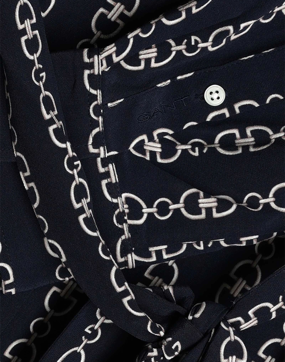GANT РОКЛЯ PRINTED FLUID LS SHIRT DRESS