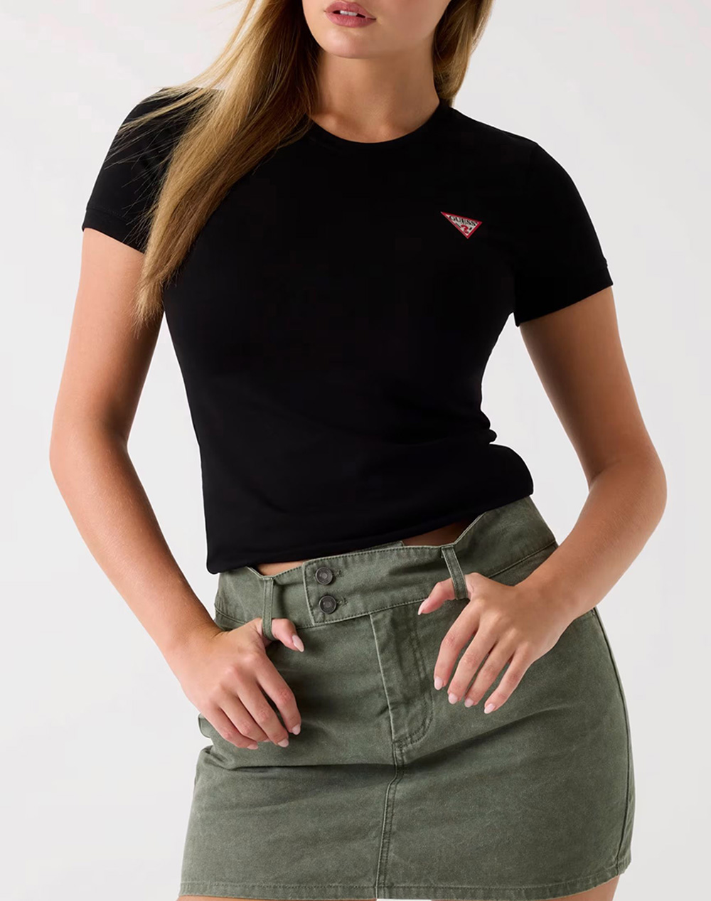 GUESS SS CN MINI TRIANGLE TEE ДАМСКА БЛУЗА