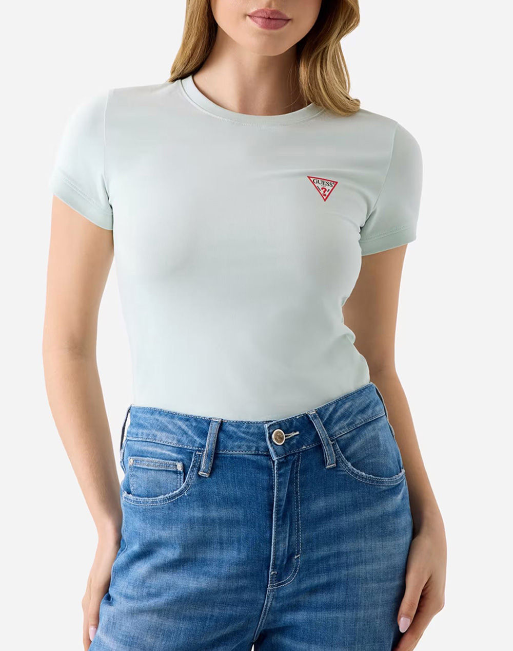GUESS SS CN MINI TRIANGLE TEE ДАМСКА БЛУЗА