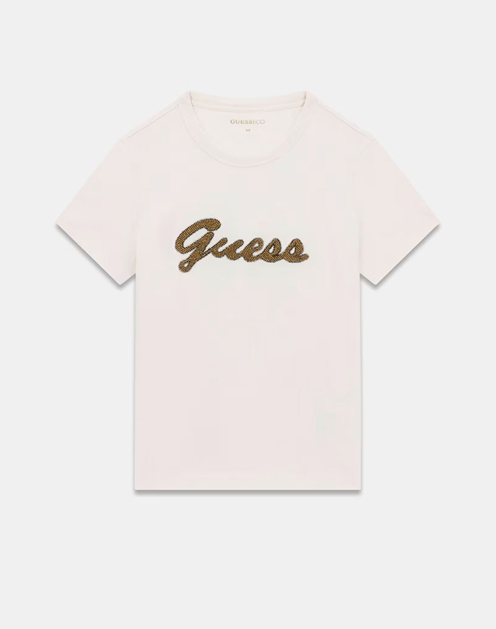 GUESS SS CN BEADS SCRIPT TEE ДАМСКА БЛУЗА