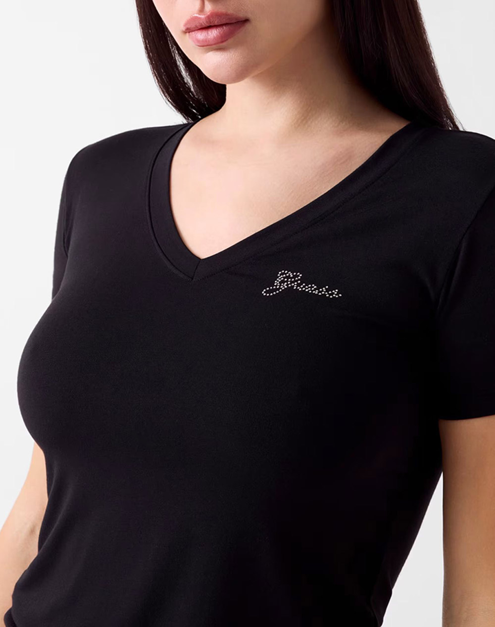 GUESS NEW SS VN MINI LOGO TEE ДАМСКА БЛУЗА