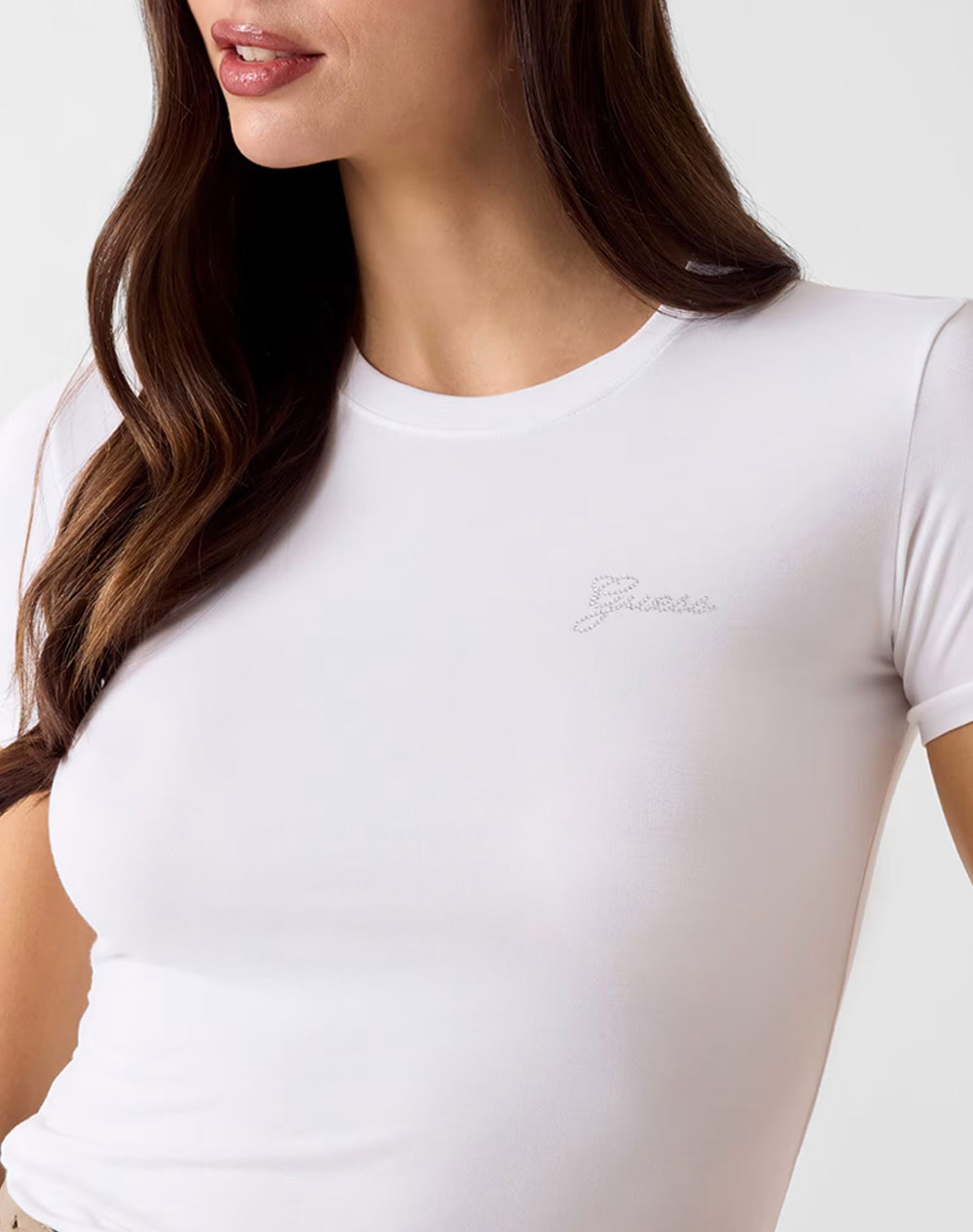 GUESS NEW SS CN MINI LOGO TEE ДАМСКА БЛУЗА