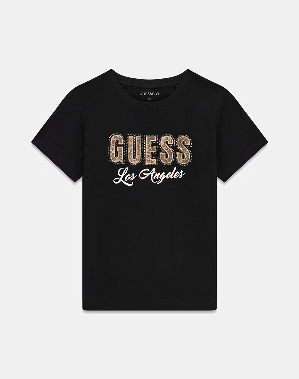 GUESS SS CN SNAKE SCRIPT RHINESTONE ДАМСКА БЛУЗА