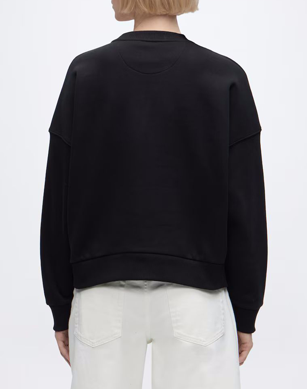 GUESS CN TRIANGLE GLITTER SWEATSHIRT ДАМСКИ СУИЧЪР