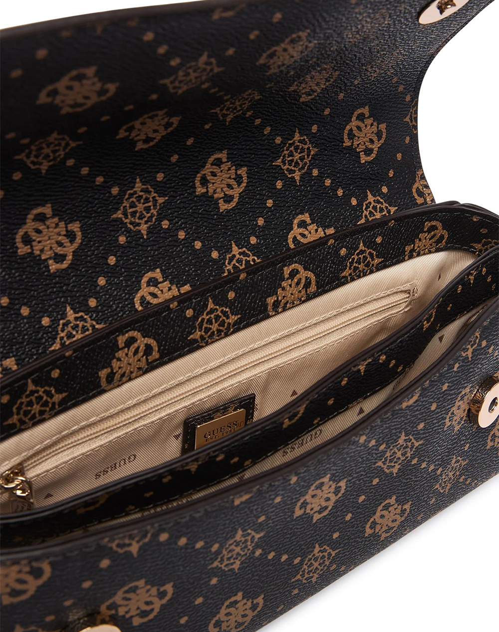 GUESS EMELIE LOGO FLAP CROSSBODY ДАМСКА ЧАНТА