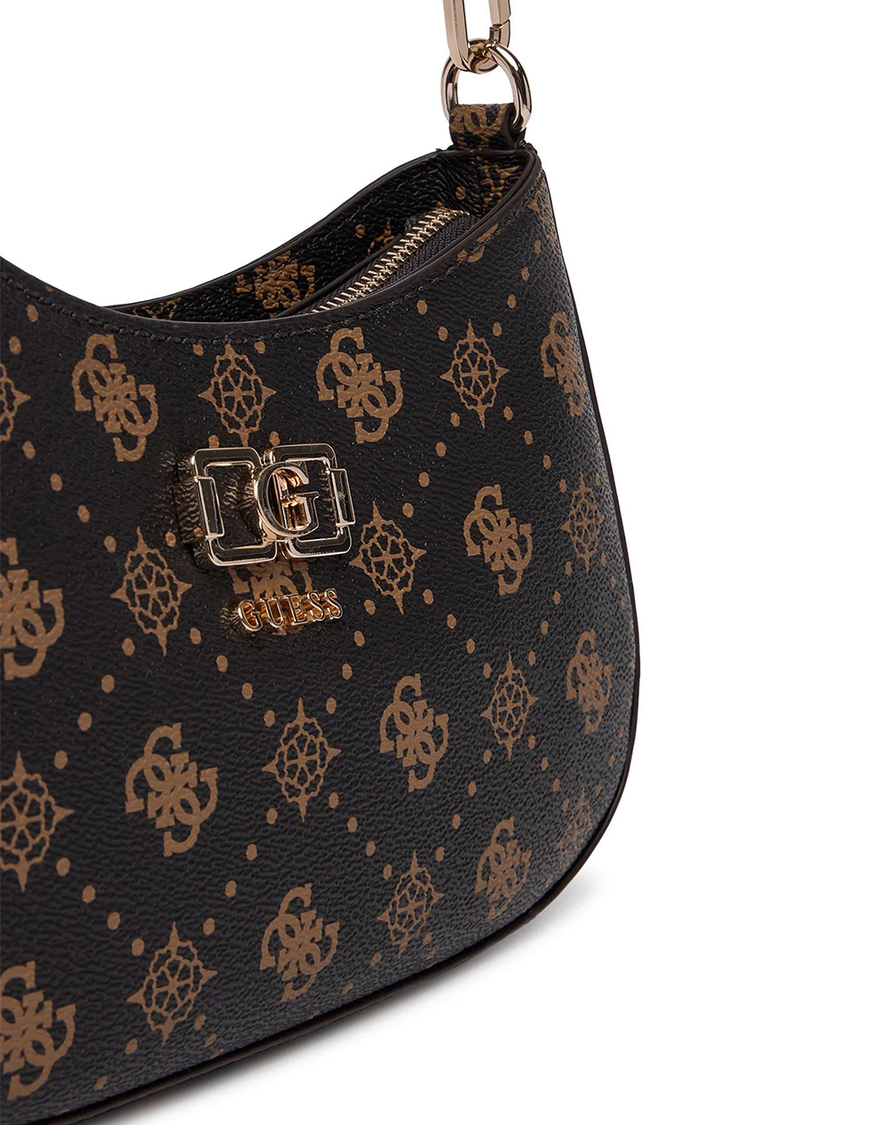 GUESS EMELIE LOGO TOP ZIP SHLDR BAG ДАМСКА ЧАНТА