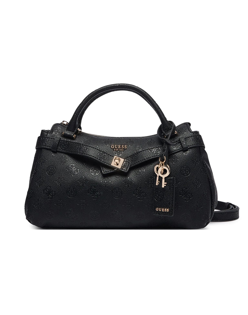 GUESS ELLA LOGO GIRLFRIEND SATCHEL ДАМСКА ЧАНТА