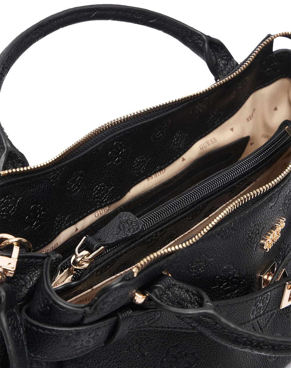 GUESS ELLA LOGO GIRLFRIEND SATCHEL ДАМСКА ЧАНТА