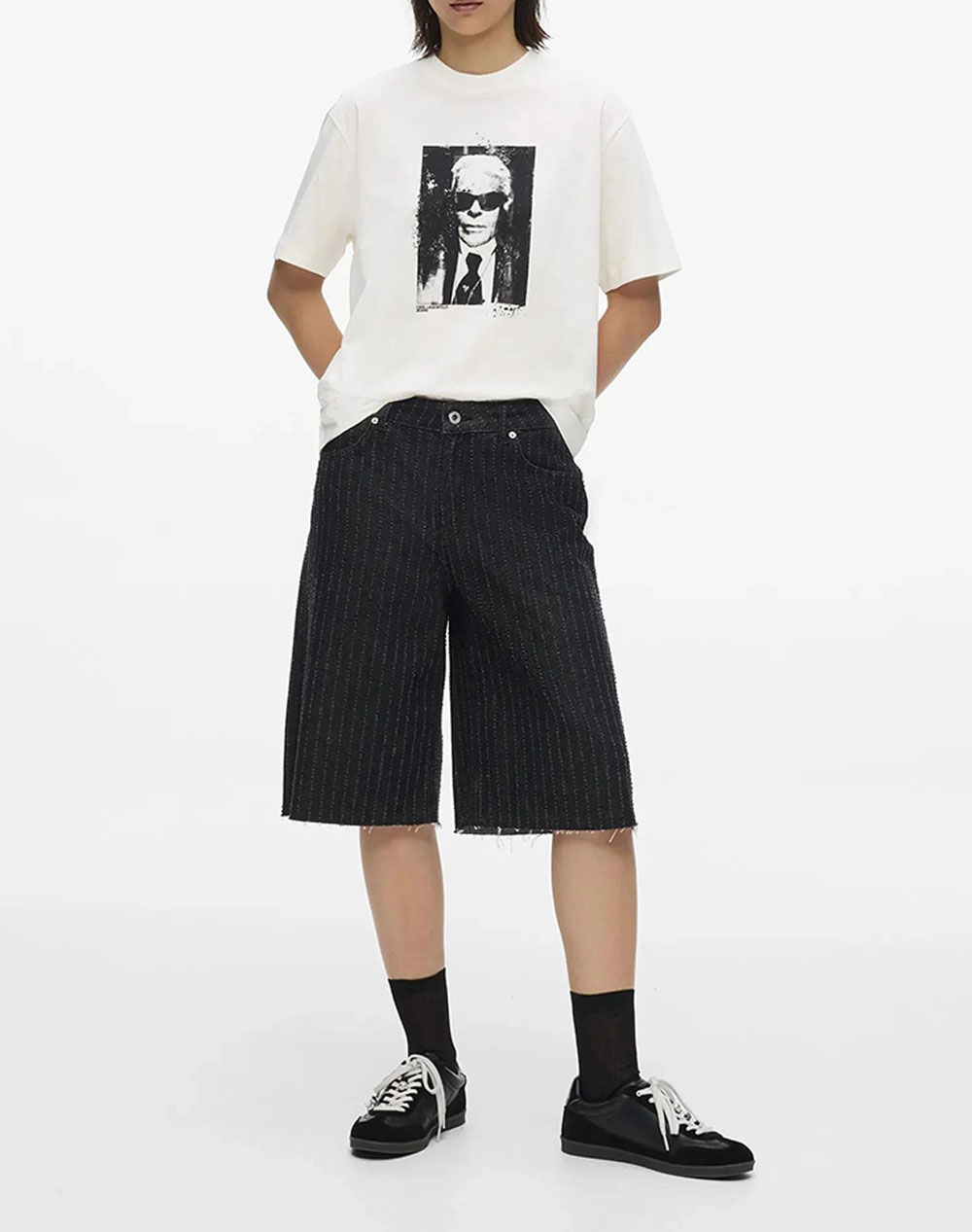 KARL LAGERFELD KLJ REG KARL KAMEO TEE
