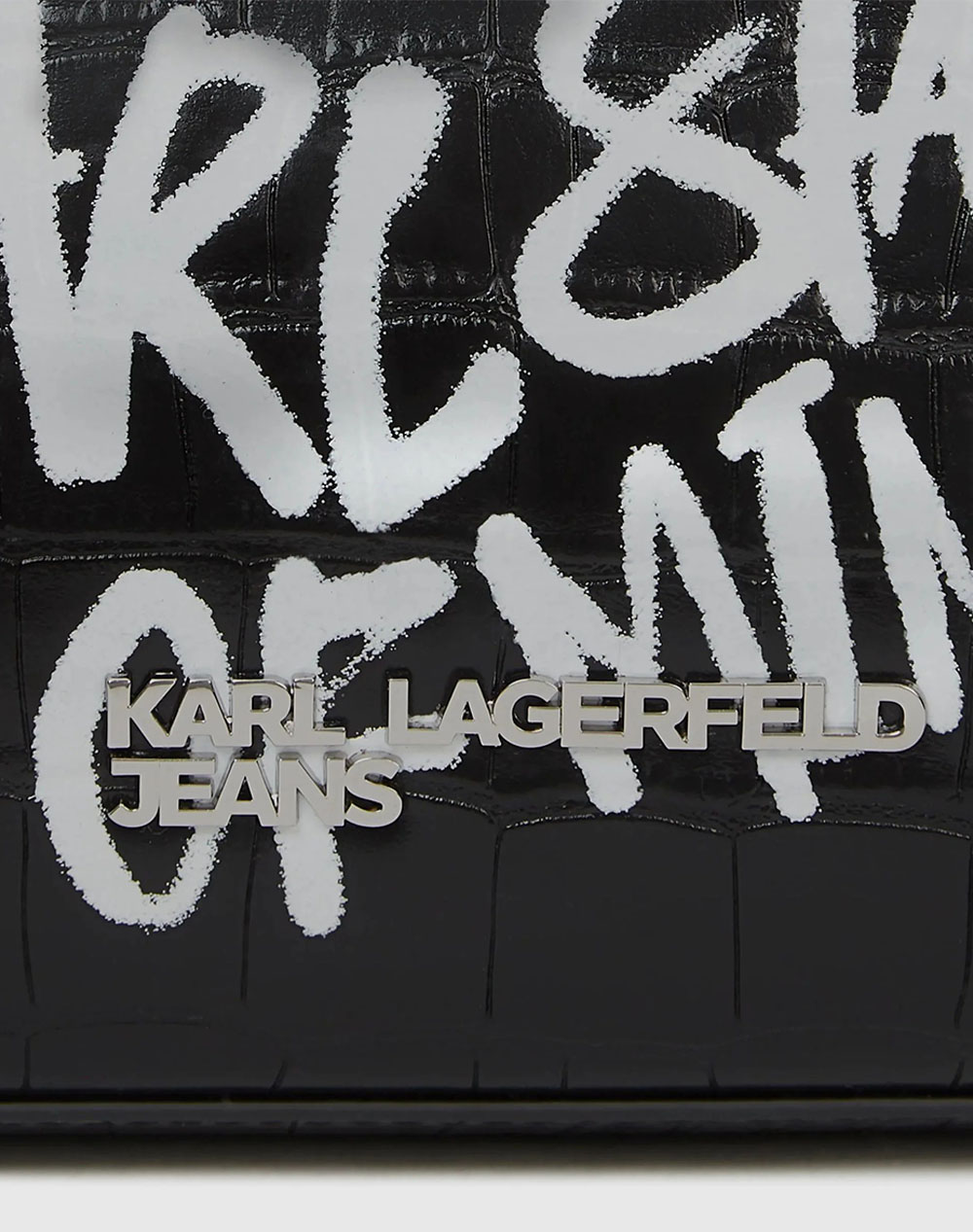 KARL LAGERFELD JEANS KLJ LOGO SM SHOULDER BAG QUOTE