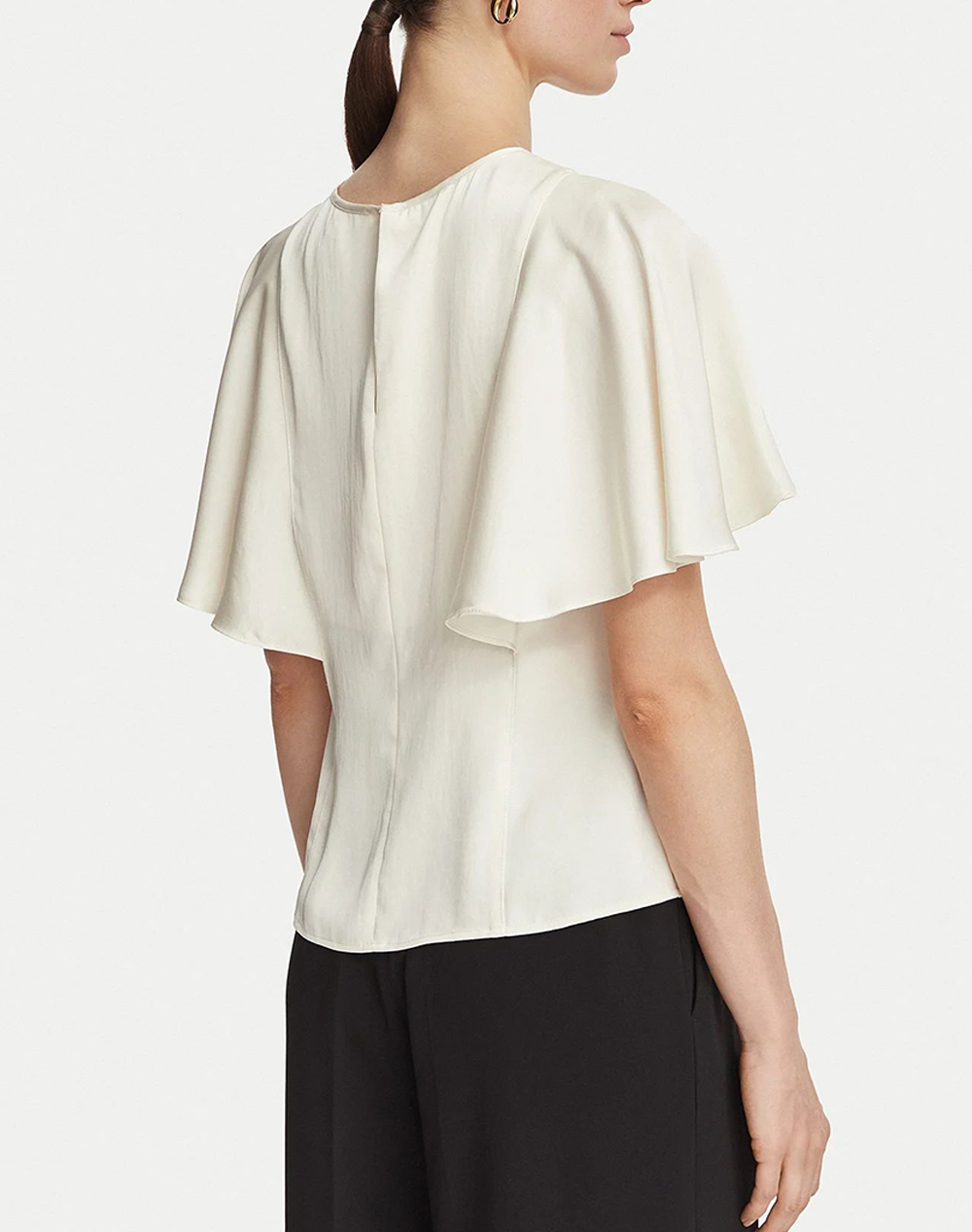 MICHAEL KORS CAPE SLEEVE TOP