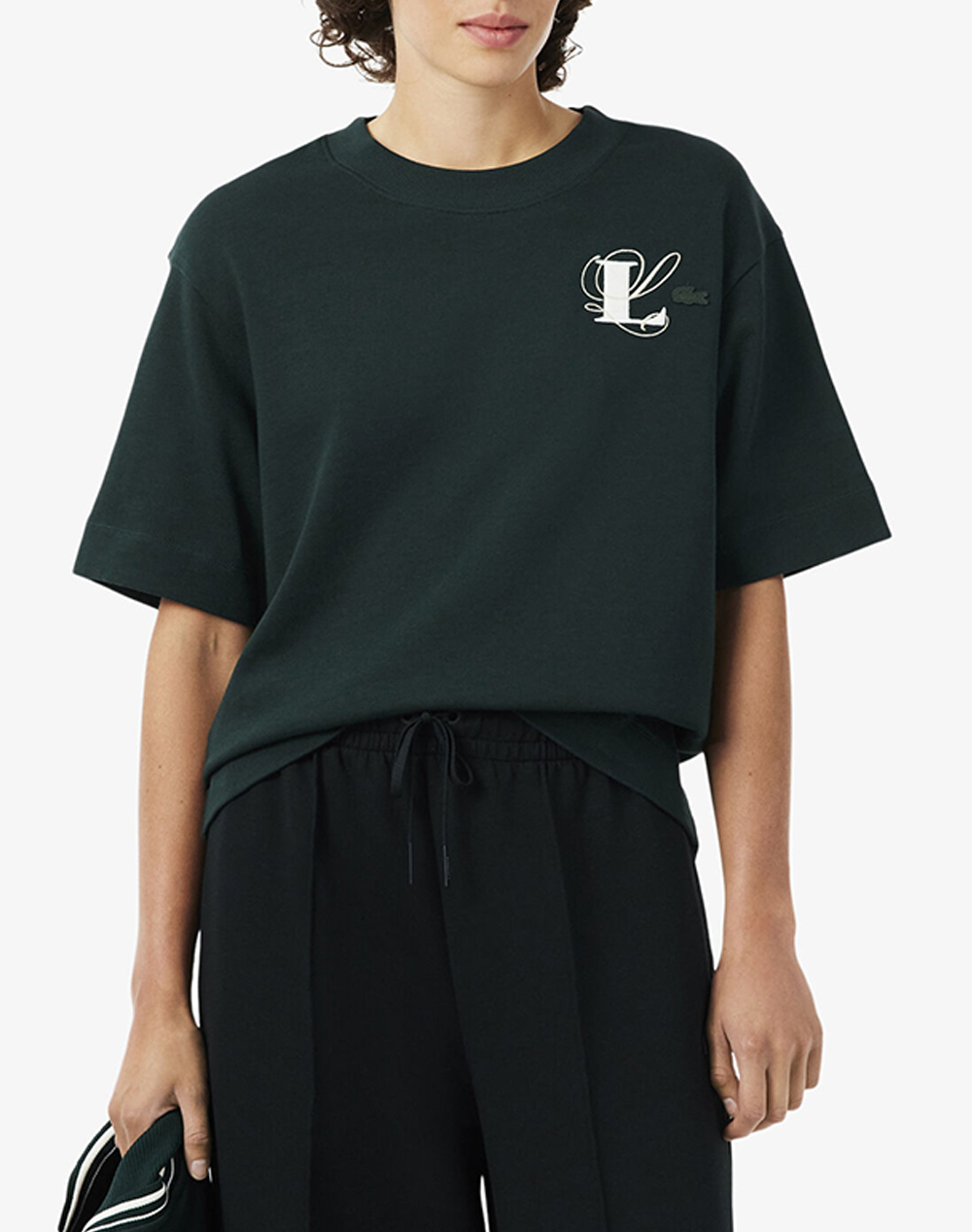 LACOSTE БЛУЗА С КЪСИ РЪКАВИ TEE-SHIRT & TURTLE NECK SHIRT