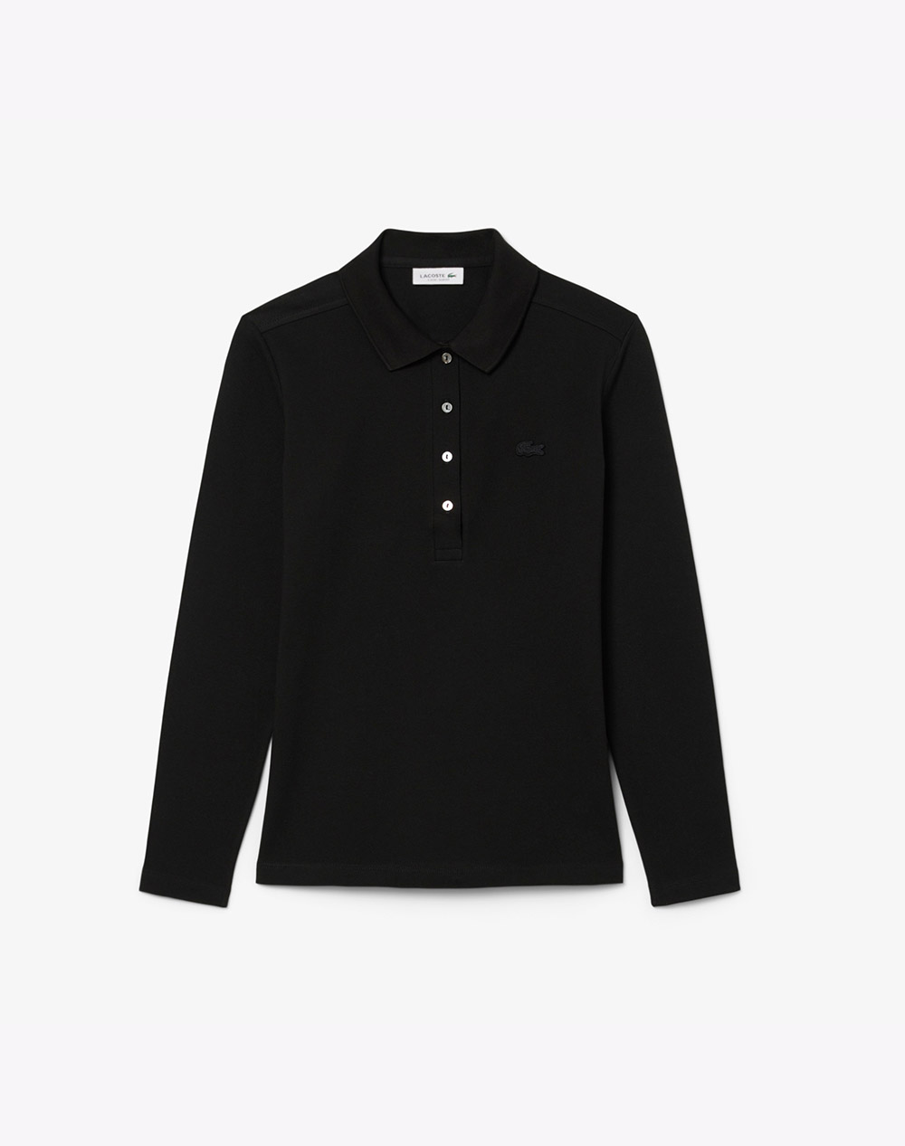 LACOSTE БЛУЗА С ДЪЛЪГ РЪКАВ LONG SLEEVED RIBBED COLLAR SHIRT