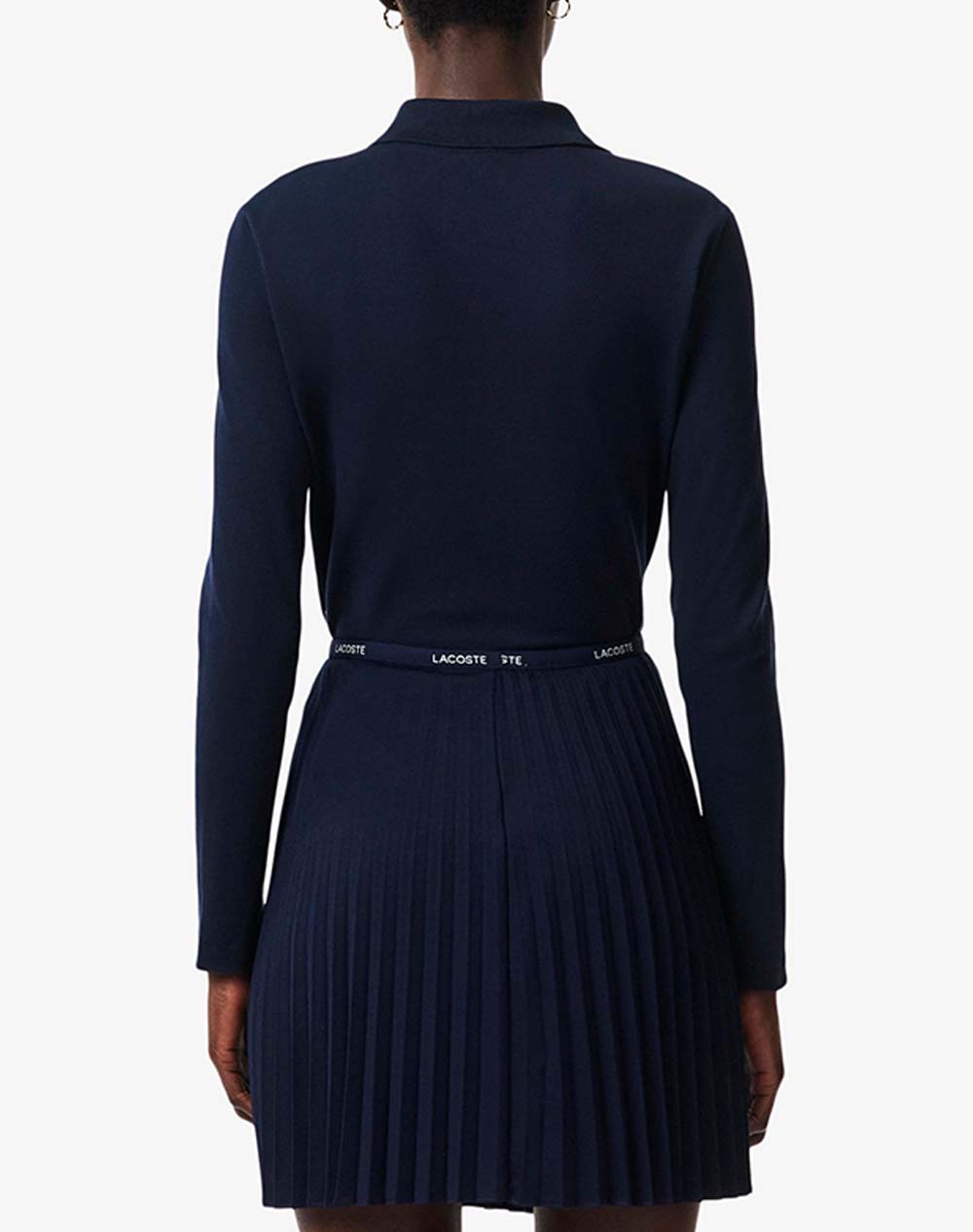 LACOSTE БЛУЗА С ДЪЛЪГ РЪКАВ LONG SLEEVED RIBBED COLLAR SHIRT