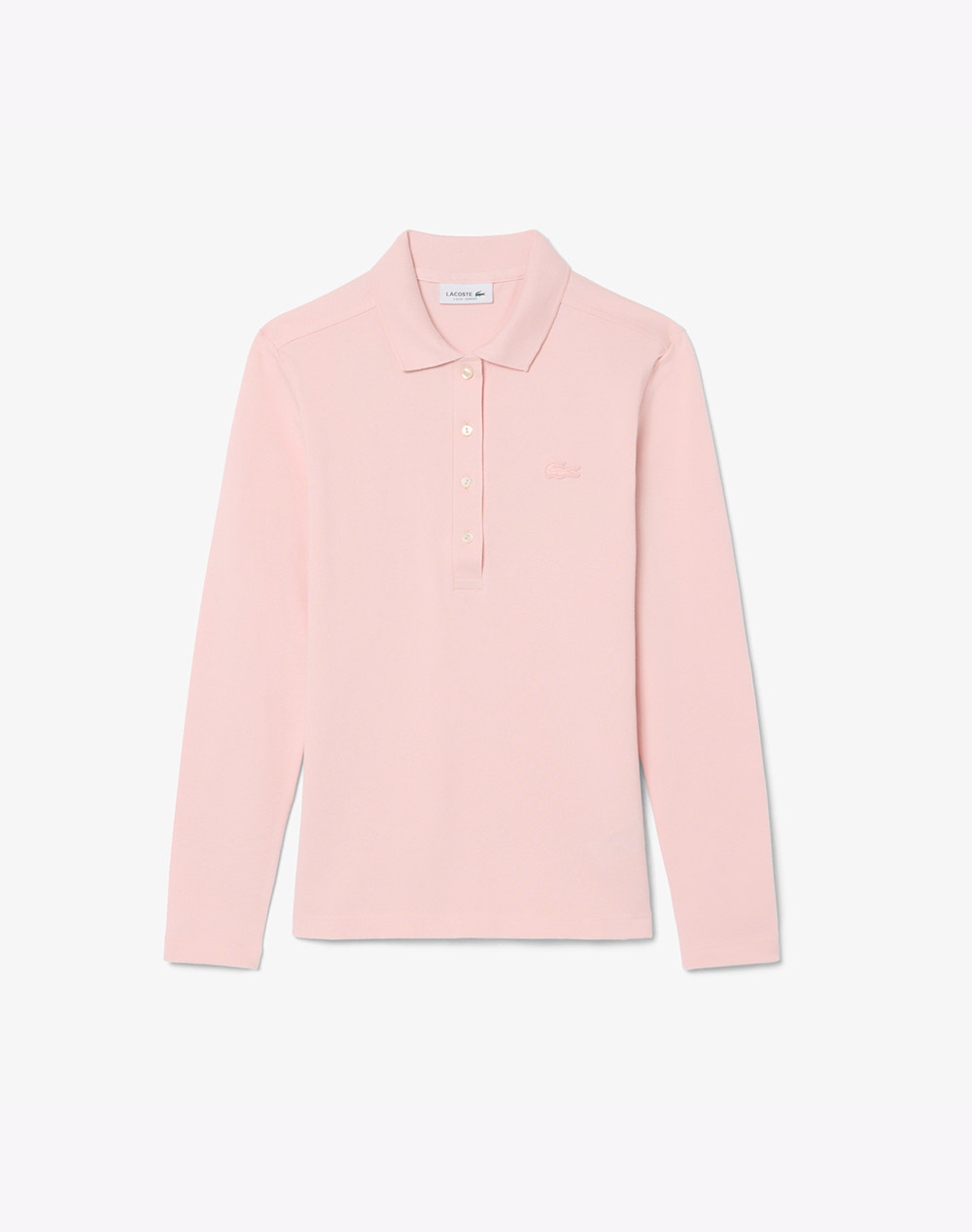 LACOSTE БЛУЗА С ДЪЛЪГ РЪКАВ LONG SLEEVED RIBBED COLLAR SHIRT